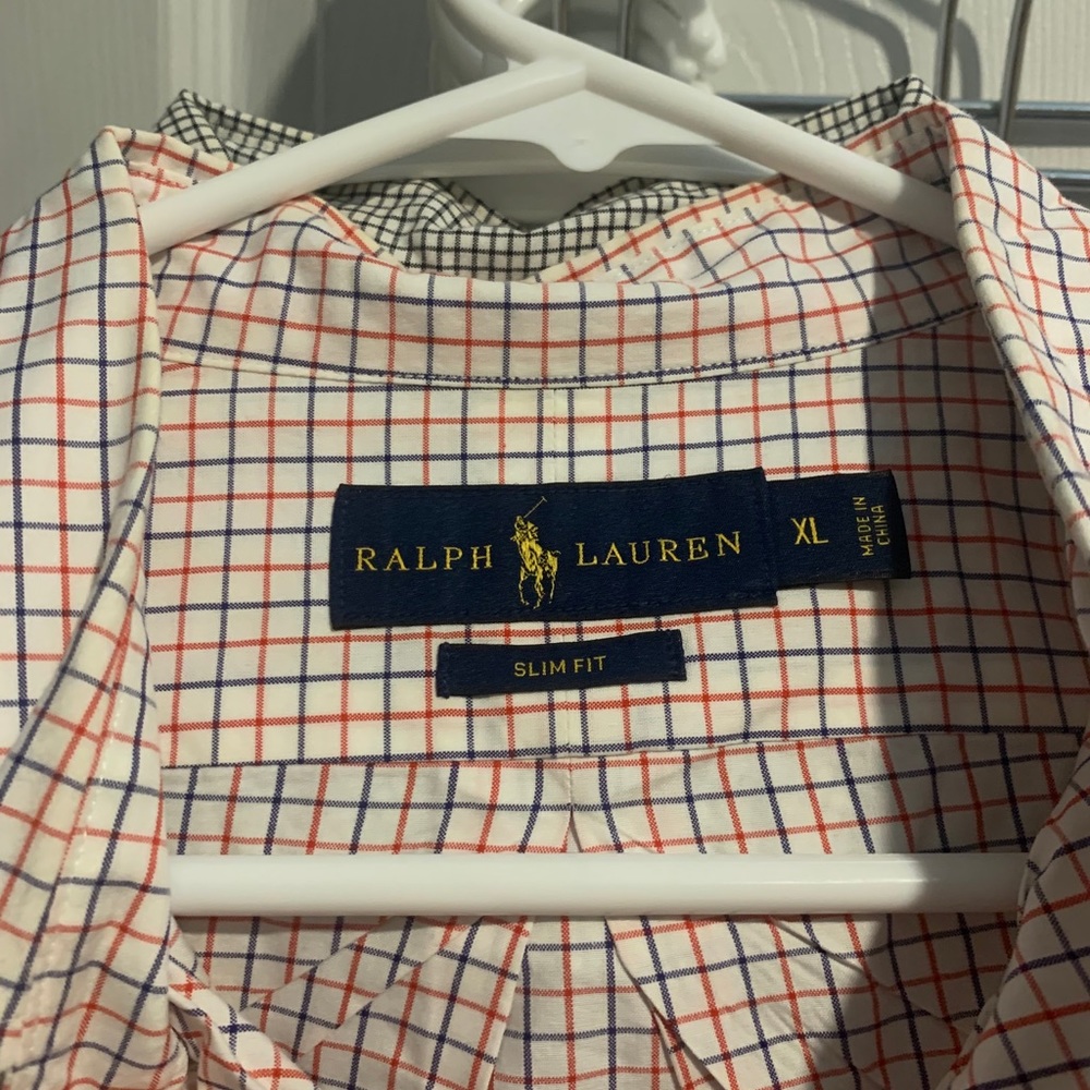 *EVERYTHING MUST GO* Polo RL button down size XL - Picture 2 of 2